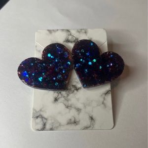 Jumbo Heart Earrings